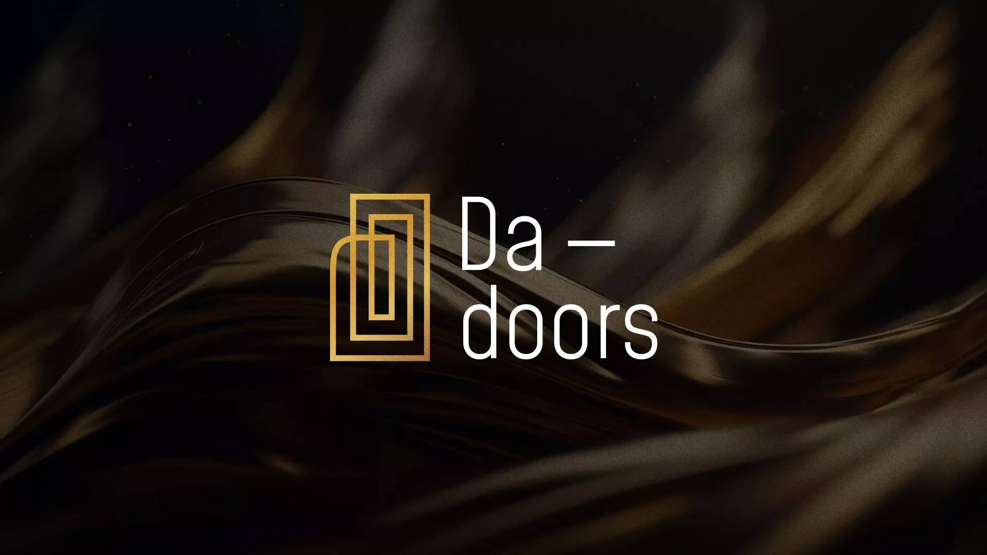 Разработка логотипа для компании «DA-DOORS» в Мариинске